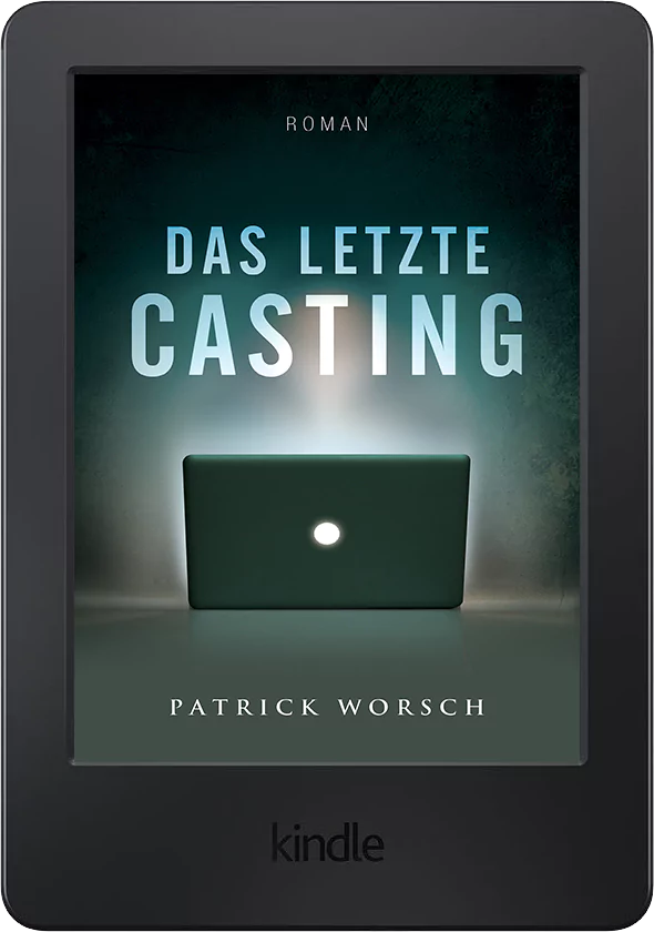 Das letzte Casting - Cover am eReader